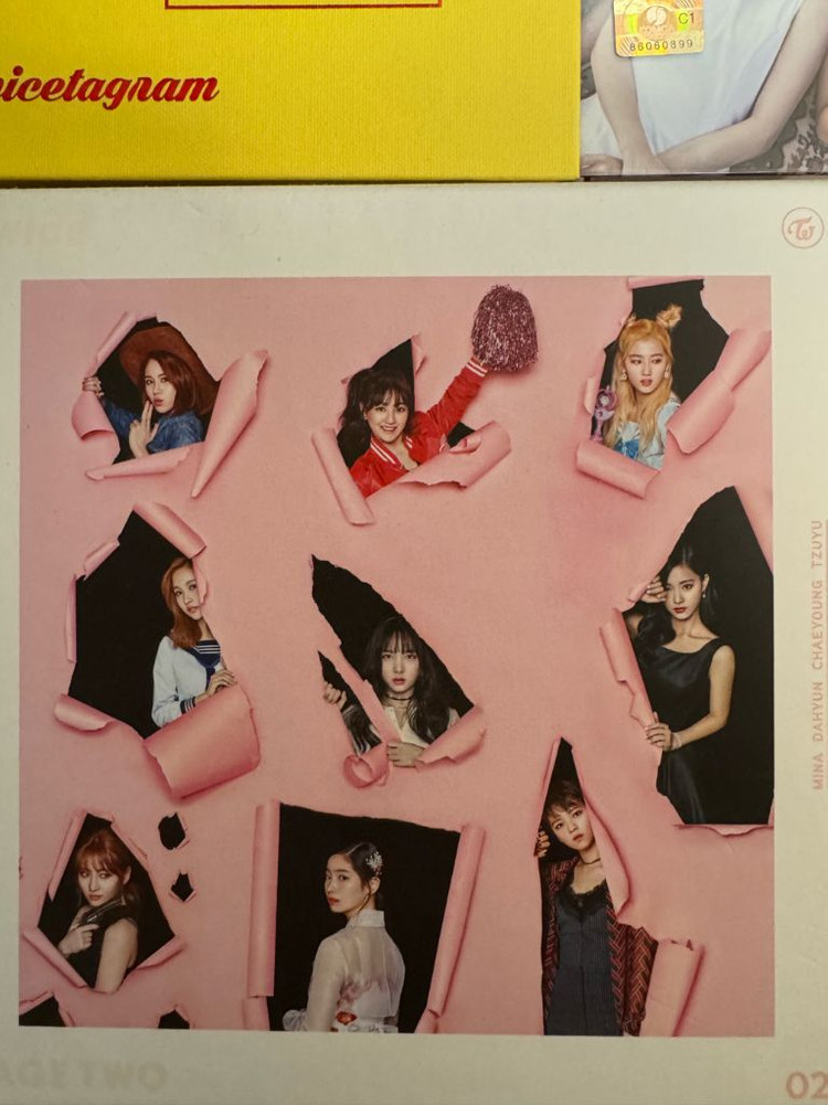 트와이스 앨범 여러개 포토카드 포함--6