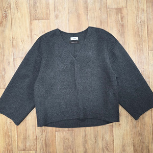 오르(ORR) V넥 프리미엄 울 탑 프리사이즈 새상품