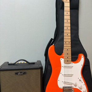 코로나 일렉기타 (엠프도 같이 드려요) 거의 새거 이미지