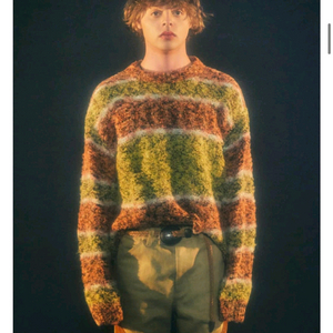 앤더슨벨 루만 스트라이프 니트 L