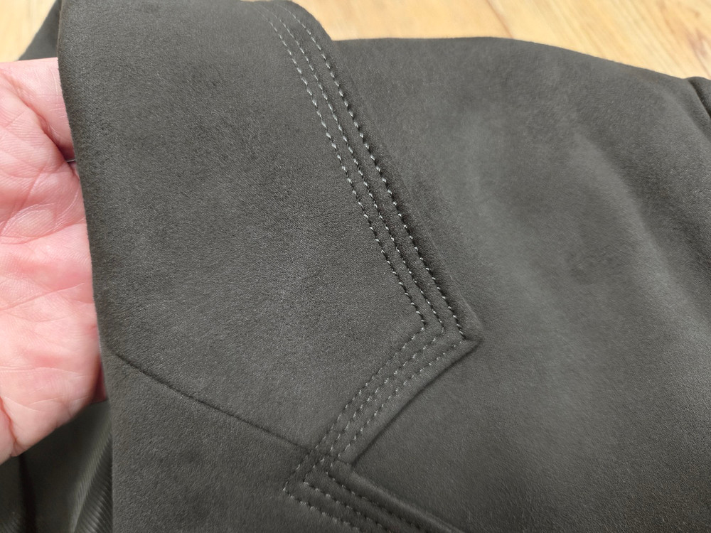 글로우앤님프(GLOW AND NYMPH) 스웨이드 자켓 프리사이즈--5