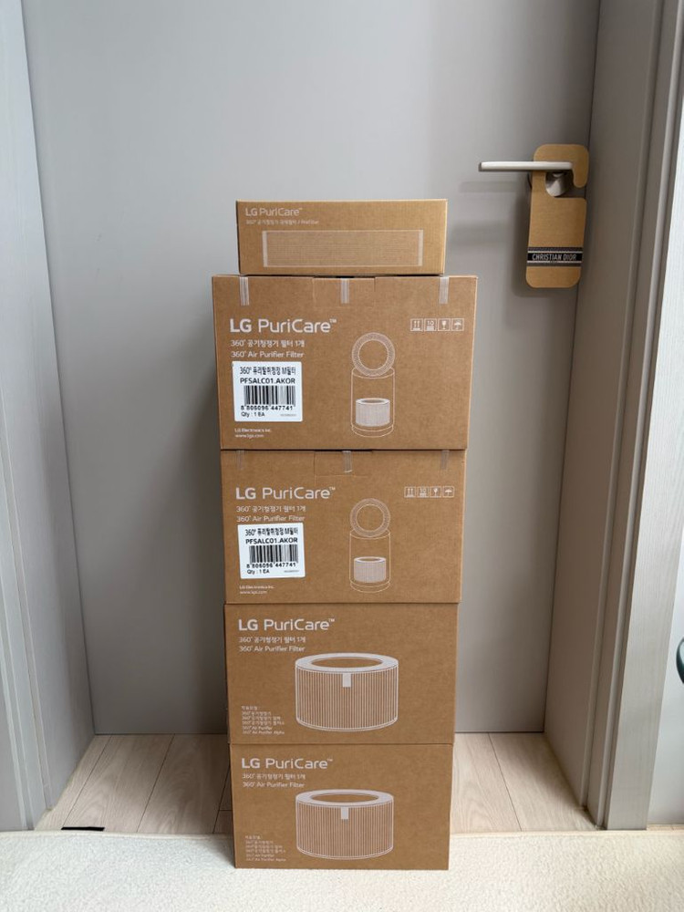 엘지 퓨리케어 ai 360 공기청정기 + 필터 2세트 이미지