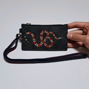 [100%/정품] 구찌 슈프림 모노그램 킹스네이크 카드지갑, 구찌지갑,구찌카드지갑,구찌카드홀더