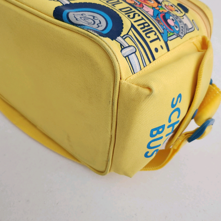 세서미 스트리트 빈티지 옐로우 보냉 가방 아이스쿨러--3