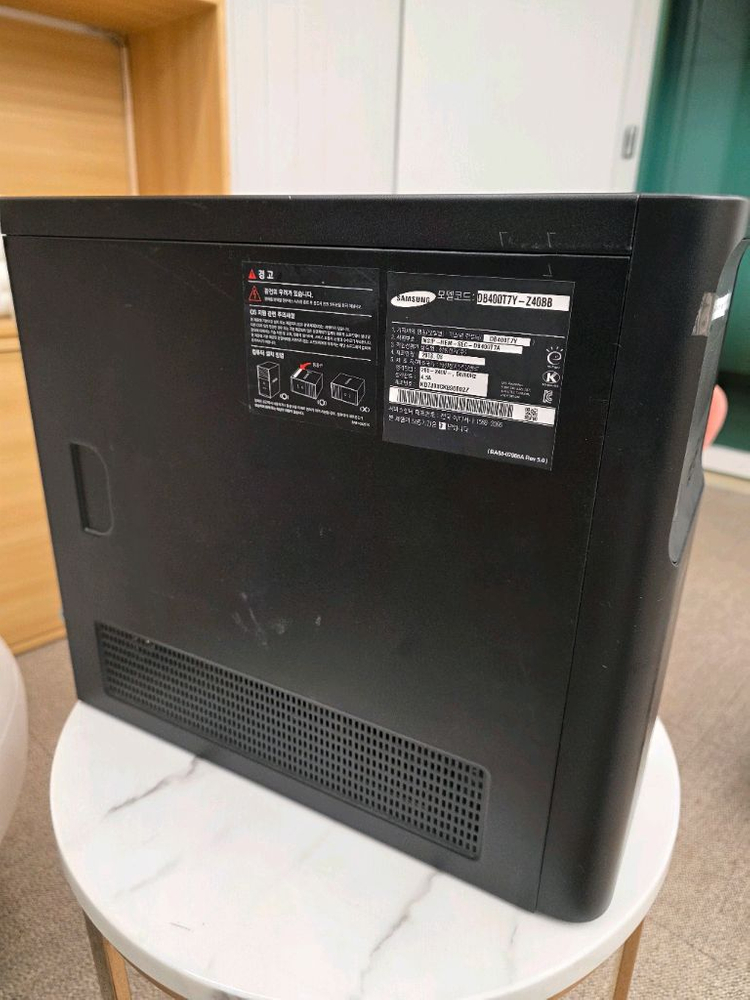 삼성 DB400T7Y-Z40BB G4400, 램 8G, SSD 128GB, HDD 500GB 사무용 PC 판매 이미지
