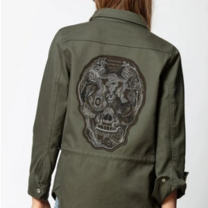 (정품) 쟈딕앤볼테르 야상 자켓 S