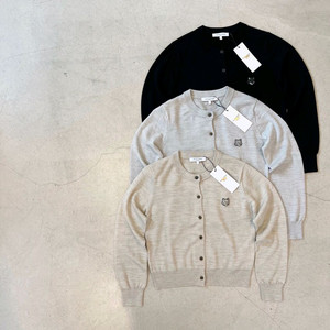 메종키츠네 폭스헤드 레귤러 가디건