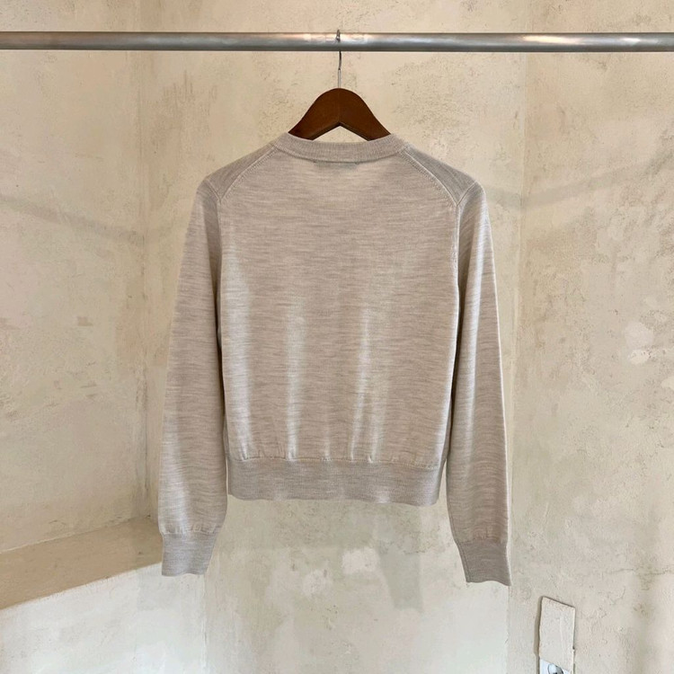 메종키츠네 폭스헤드 레귤러 가디건--4