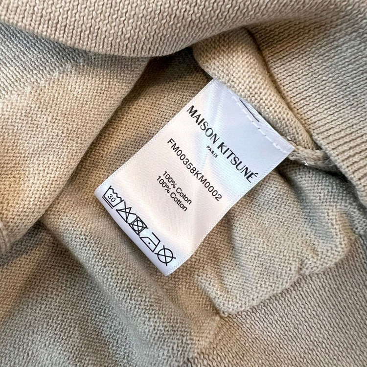 메종키츠네 폭스헤드 레귤러 가디건--9