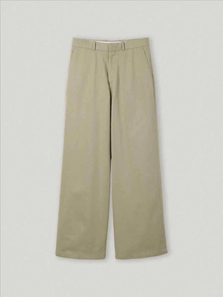 스무드무드 스무스무드 Adler Cotton Trouser Khaki Beige (새상품) 이미지
