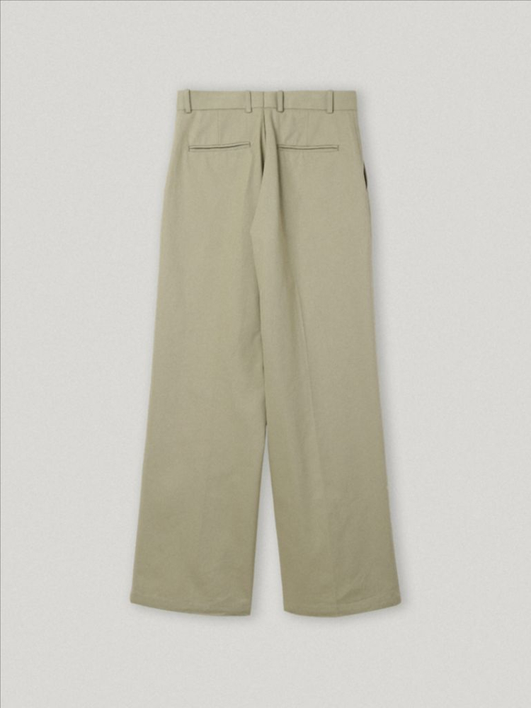 스무드무드 스무스무드 Adler Cotton Trouser Khaki Beige (새상품) 이미지