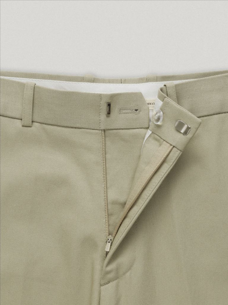 스무드무드 스무스무드 Adler Cotton Trouser Khaki Beige (새상품) 이미지