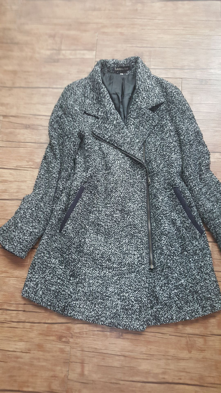 여성 66 77 로렌즈엔 코트 반코트 롱코트 쟈켓 가디건--0