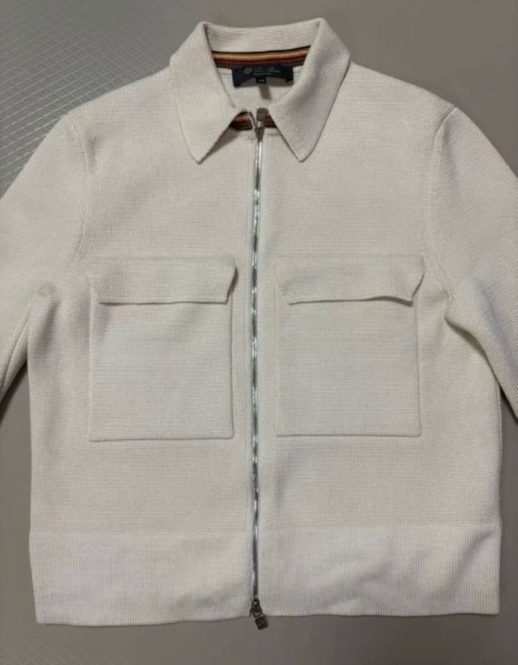 로로피아나니트집업자켓--5