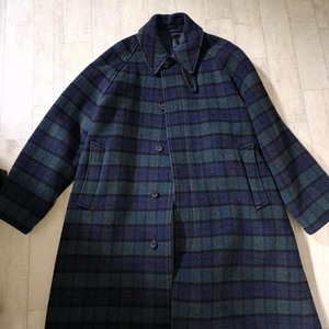 브라운야드 타탄 체크 발마칸 2사이즈