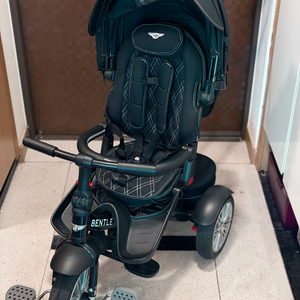 벤틀리 트라이시클 자전거 블랙 + 전용컵홀더