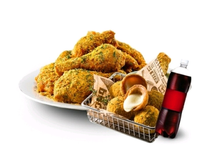 BHC(콰삭킹 뿌링클 골드킹 맛초킹 뿌링클콤보 순살뿌링클 핫후라이드양념 레드킹 쏘마치 맛초킹콤보 골드킹콤보) 이미지