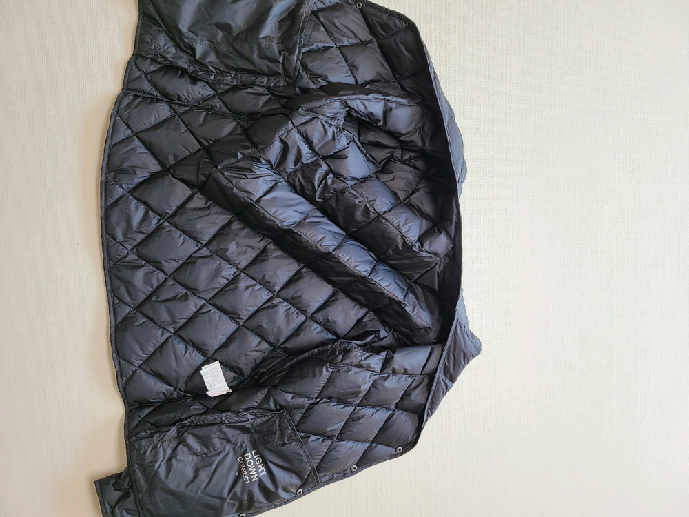 에이치커넥트 H:connect 남자 경량 구스다운 패딩 XL 블랙--7