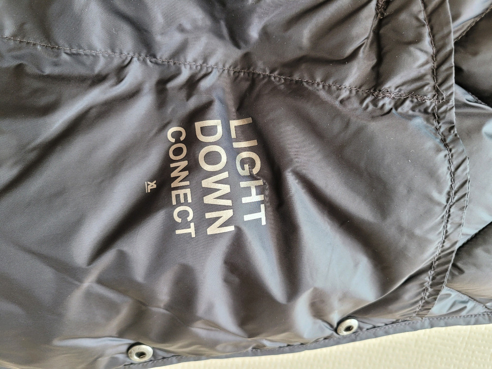 에이치커넥트 H:connect 남자 경량 구스다운 패딩 XL 블랙--8