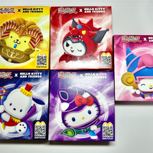 산리오 해피밀 맥도날드 쿠로미 헬로키티 폼폼푸린 유희왕 이미지