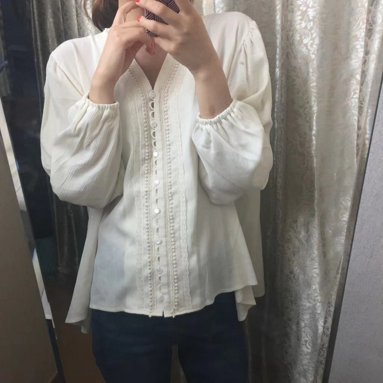 봄여름용 블라우스 프리사이즈(새상품)--1