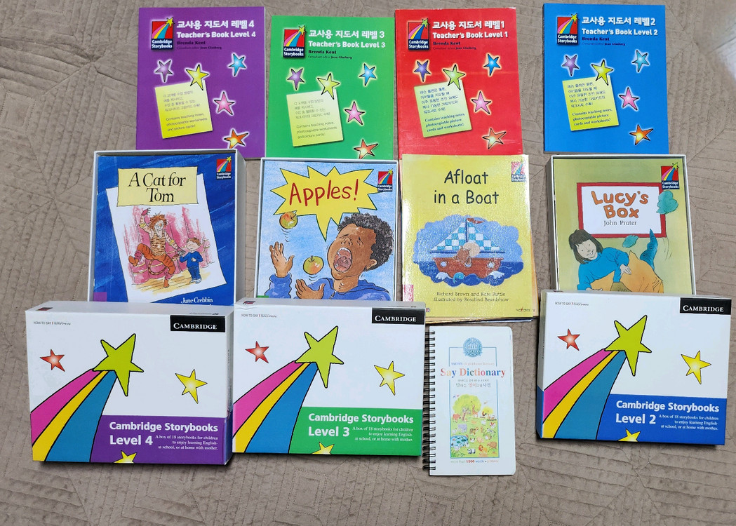 캠브리지 스토리북 72권 전집 및 say dictionary 새상품--0