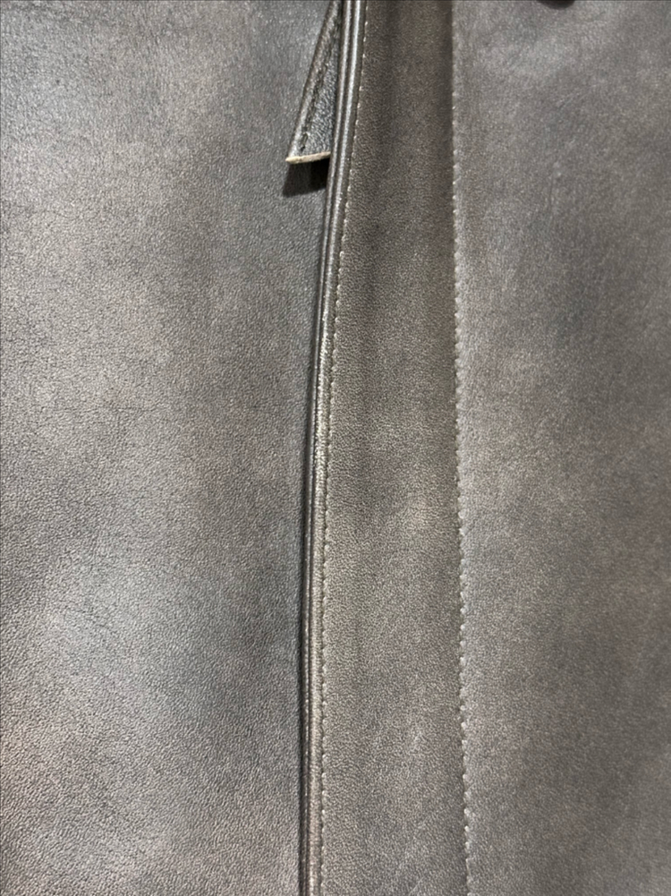 페라라 코리아 A2 A-2 양가죽 자켓 다크 브라운 L 사이즈--2