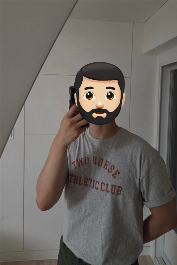 리바이스 반팔 티셔츠 그레이 L 사이즈 TWO HORSE ATHLETIC CLUB--9