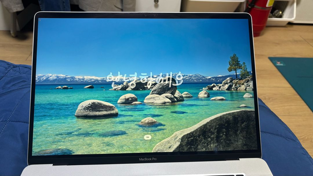 노트북 맥북프로 i9 16G 5500m 4g 이미지