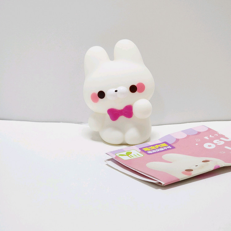 스쿳토탓치상 토끼 미니 무드등 피규어 가챠 흰색_미니 화이트 조명 굿즈_큰꼬리 친구들 스쿠토타치 스쿳토타치 이미지