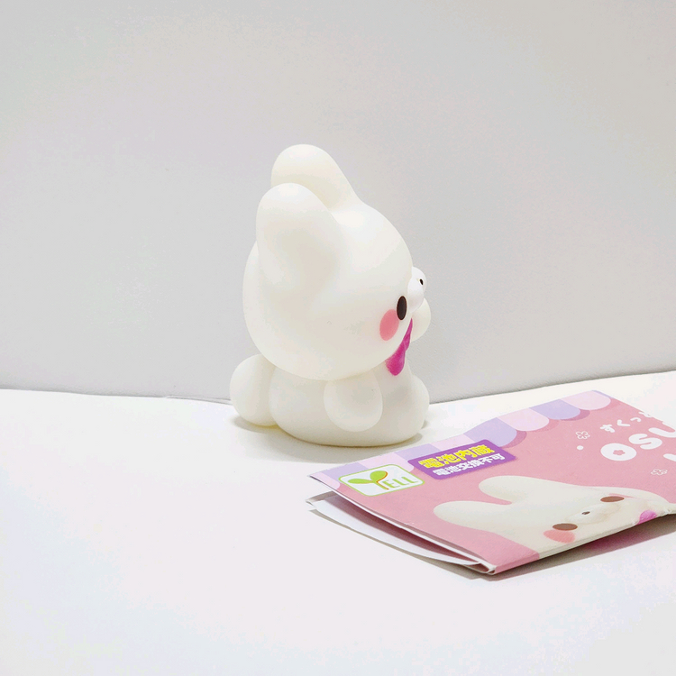 스쿳토탓치상 토끼 미니 무드등 피규어 가챠 흰색_미니 화이트 조명 굿즈_큰꼬리 친구들 스쿠토타치 스쿳토타치 이미지