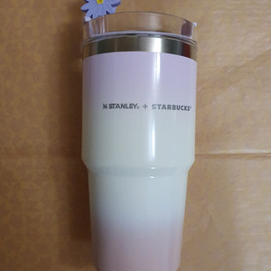 스타벅스 SS 땡스 플라워 스탠리 켄처 텀블러 591ml