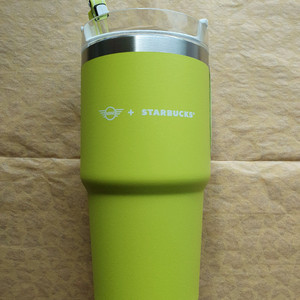 스타벅스 MINI SS 퀜처 라임 텀블러 591ml