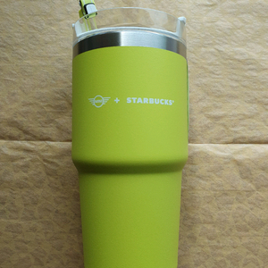 스타벅스 MINI SS 퀜처 라임 텀블러 591ml
