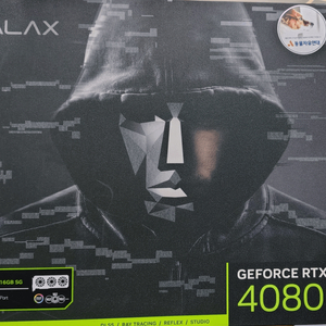 [S급/풀박스] 갤럭시 GALAX 지포스 RTX 4080 SG OC 16GB 판매합니다 이미지