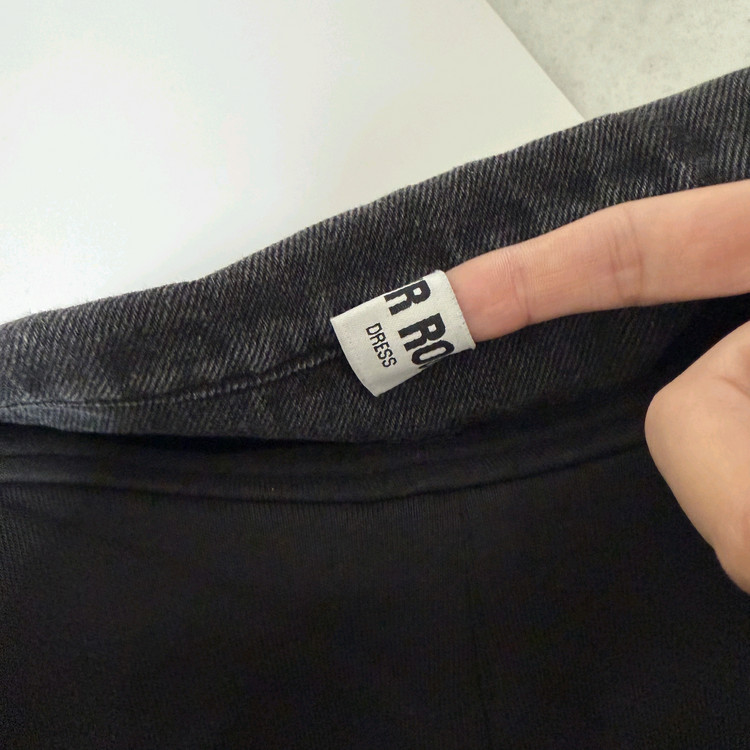 빈티지)OUR Room 아워룸 블랙 후드데님 쟈켓 프리사이즈--8