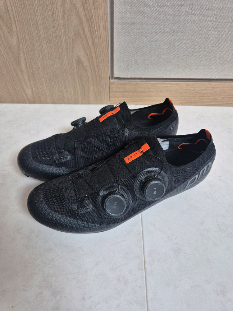 DMT KR0 초경량 니트 클릿 슈즈 41(260) 블랙--1