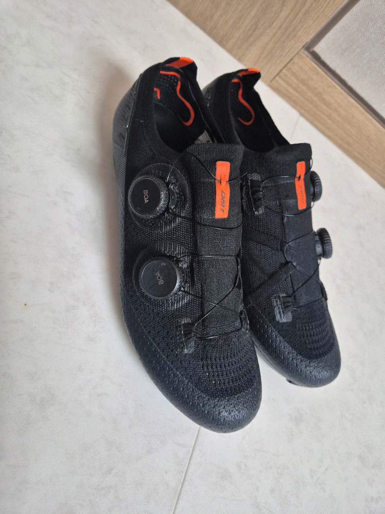 DMT KR0 초경량 니트 클릿 슈즈 41(260) 블랙--4