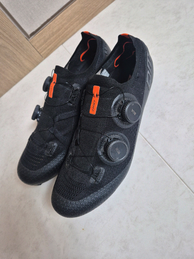 DMT KR0 초경량 니트 클릿 슈즈 41(260) 블랙--5