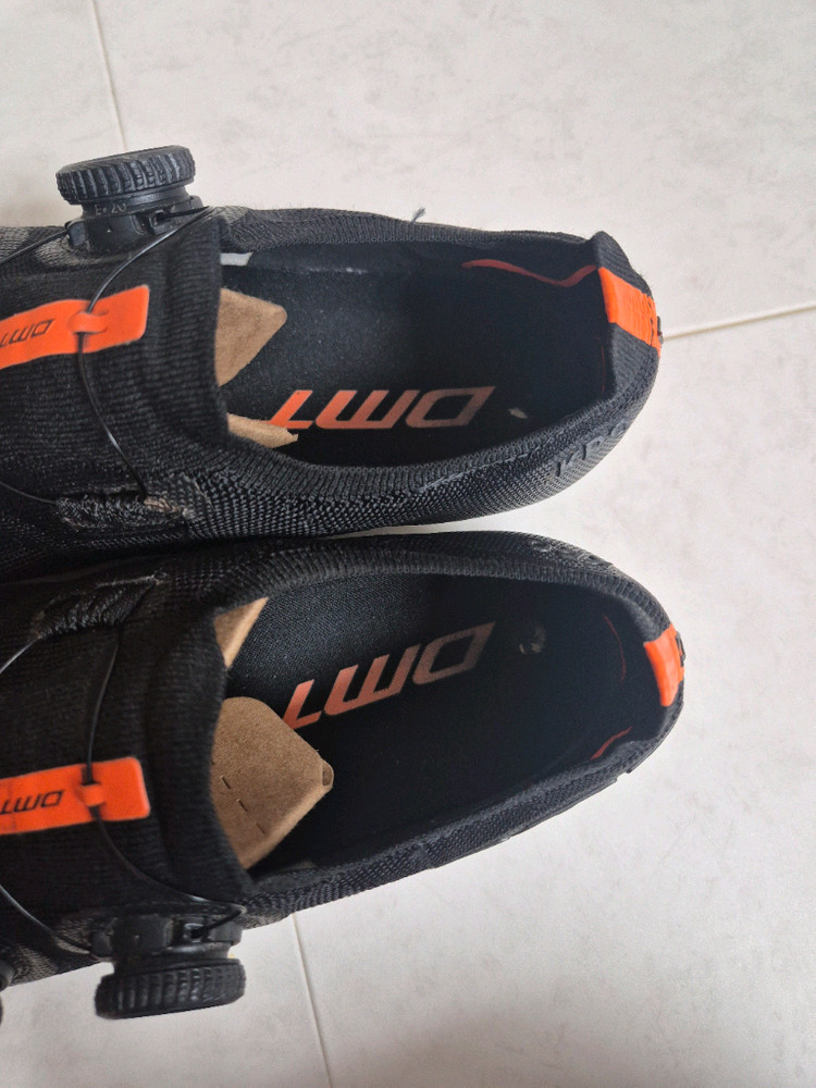 DMT KR0 초경량 니트 클릿 슈즈 41(260) 블랙--7