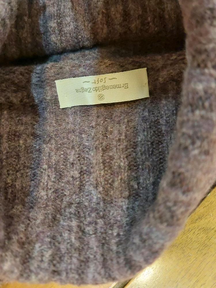 에르메네질도 제냐 터틀넥 니트 스웨터 L (105) 사이즈 택포4만5천원 이미지