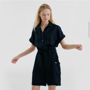 세인트제임스 린넨 점프수트 talia