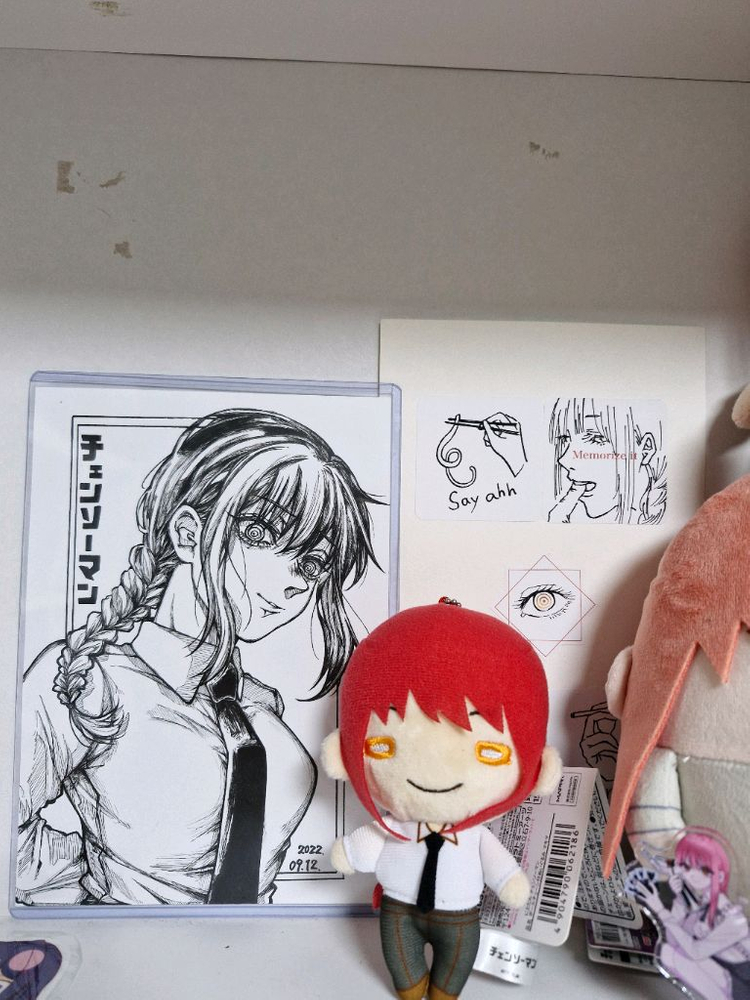 체인소맨 마키마 봉제, 아크릴스탠드, 일러스트 굿즈 이미지