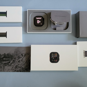 애플워치 울트라2,애플케어 플러스,블랙티타늄,셀룰러,배터리100애플워치 울트라2ㅡ상태S급애플케어 ㅡ27년7월21일