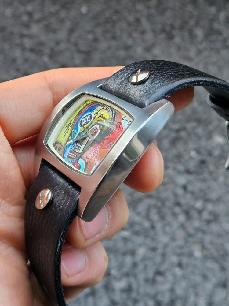 디젤 빈티지시계 바스키아 이미지