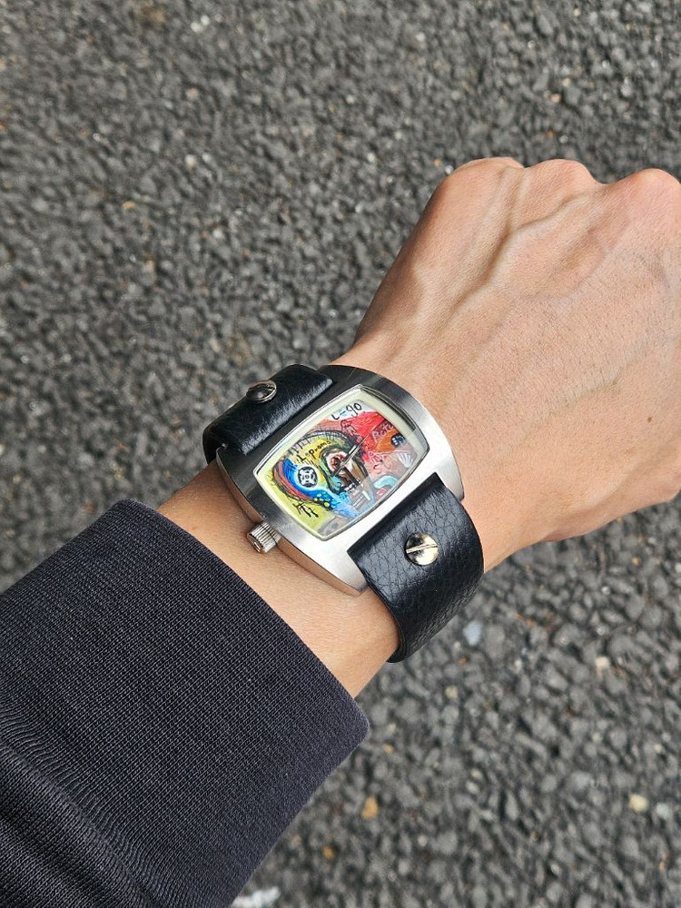 디젤 빈티지시계 바스키아 이미지