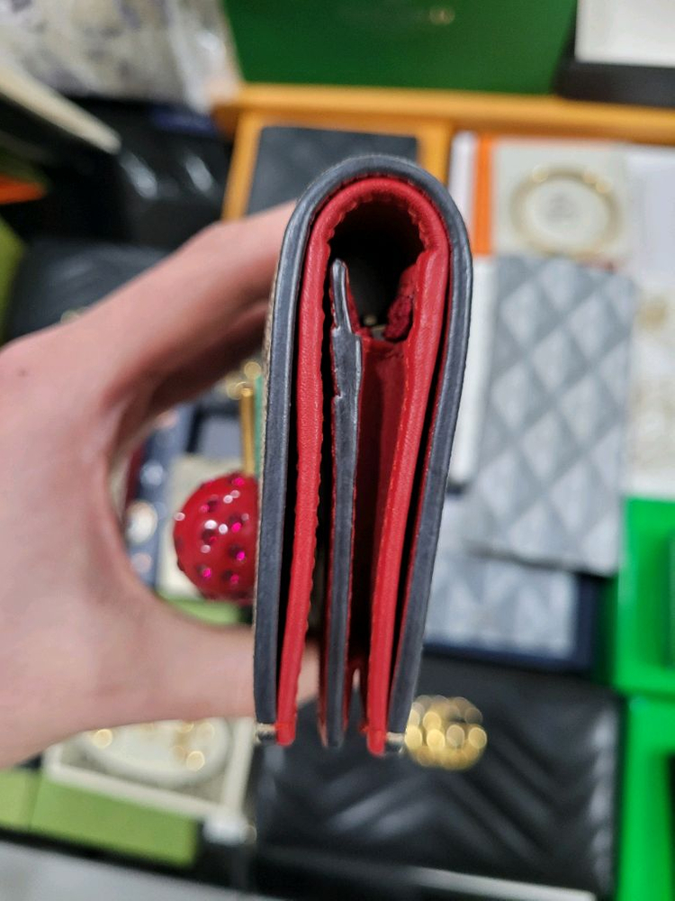 구찌 체리 카드지갑 이미지