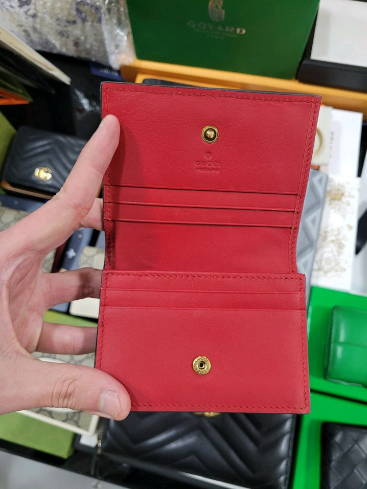 구찌 체리 카드지갑 이미지