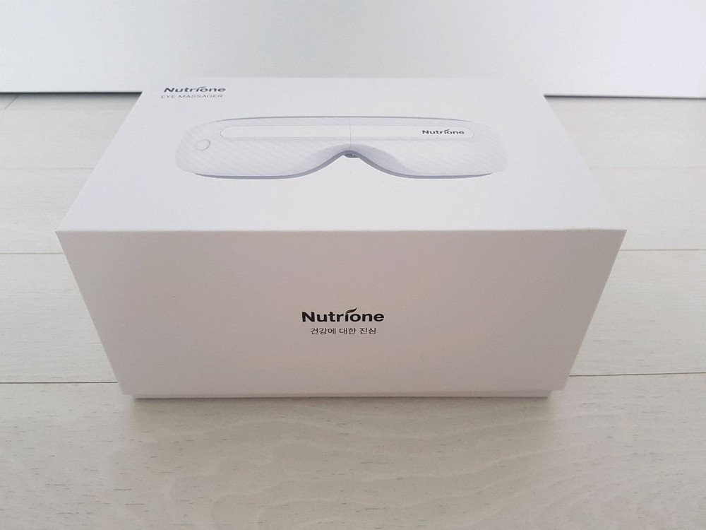 뉴트리원 눈 마사지기 눈마사지기 공기압모드 온열모드 눈마사지 눈 마사지 공기압 모드 새상품 (미사용)--6