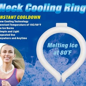 스포츠 열 완화 냉각 넥밴드 아이스 넥 쿨링 링 새상품 (미사용)